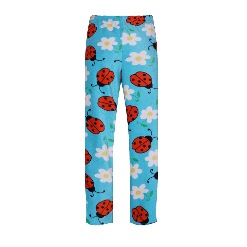 Unisex Fuzzy Warm Fleece Pajama Pants Character