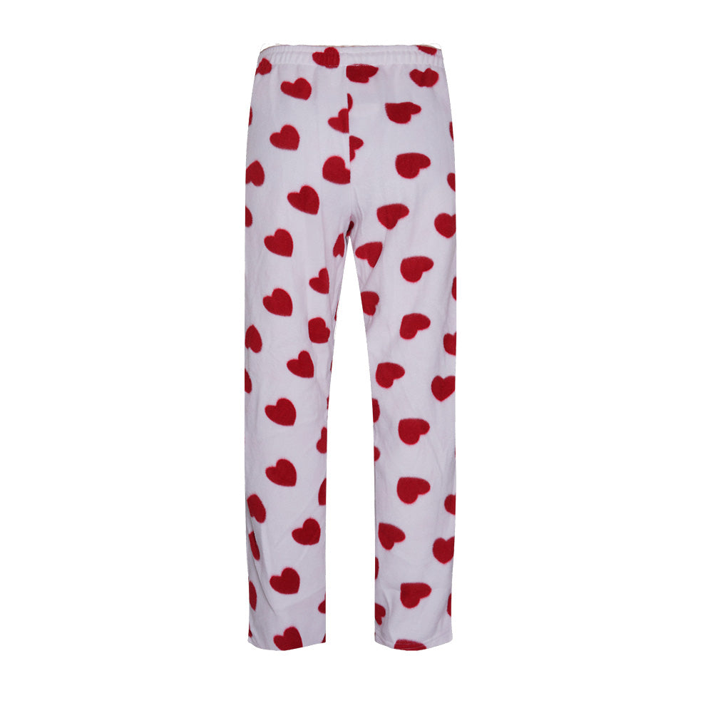 Unisex Fuzzy Warm Fleece Pajama Pants