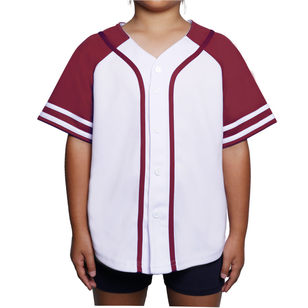 Kids Raglan Baseball Jersey
