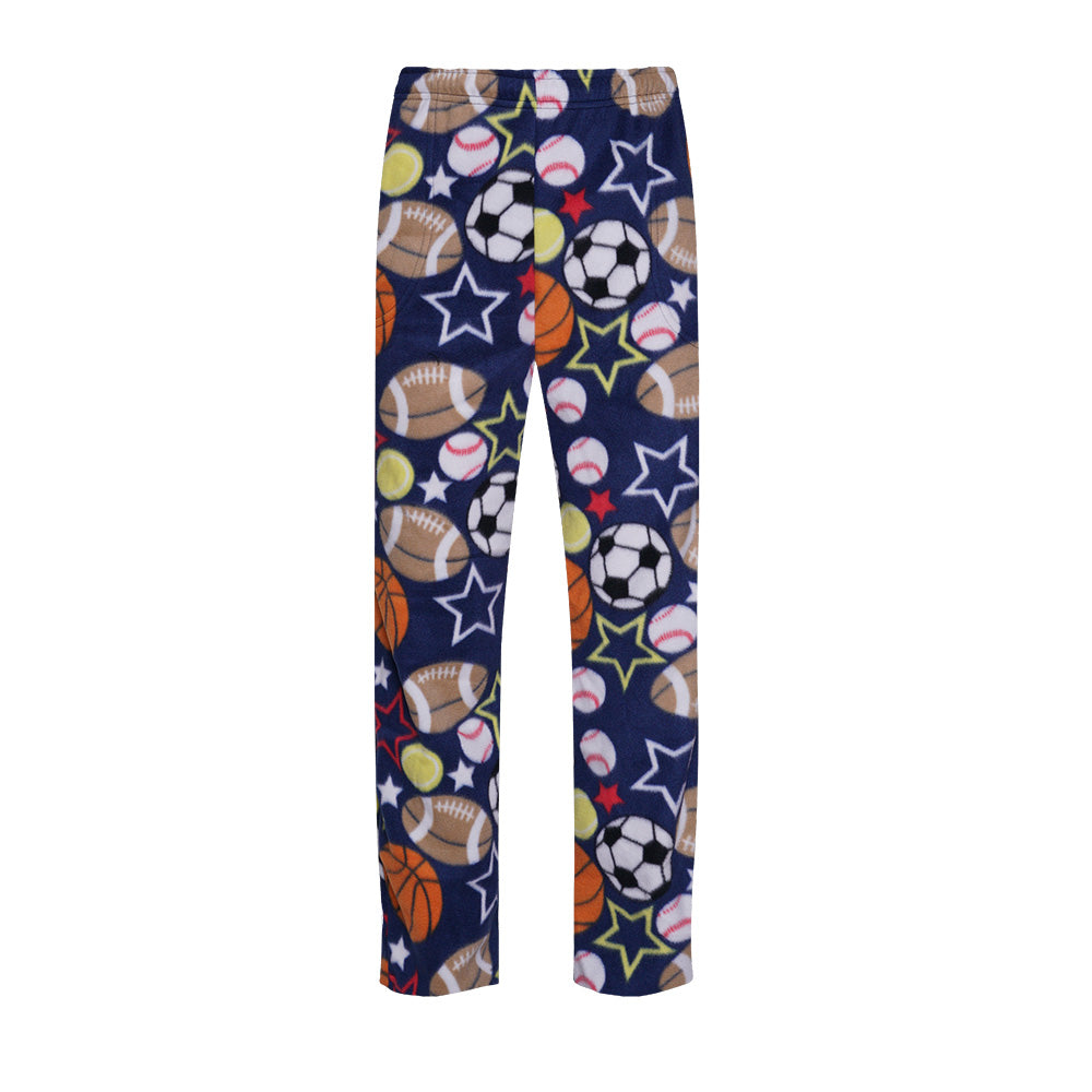 Unisex Fuzzy Warm Fleece Pajama Pants Character