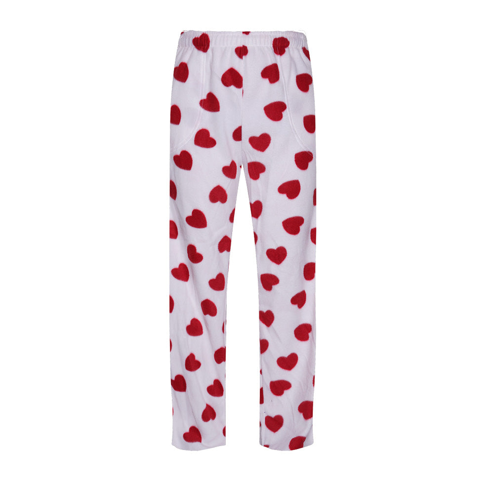 Unisex Fuzzy Warm Fleece Pajama Pants